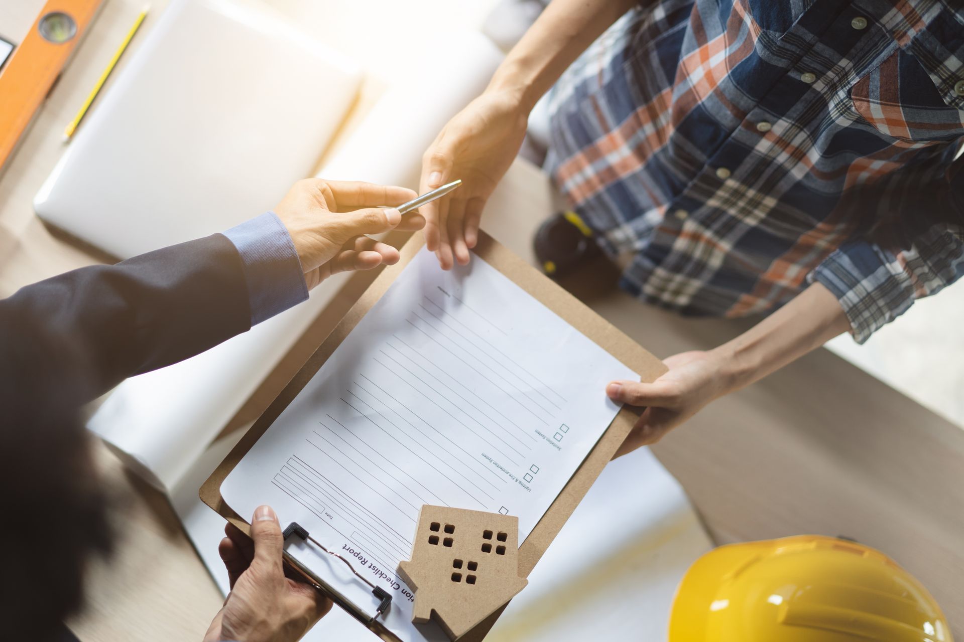 Construction planning and agreement signing