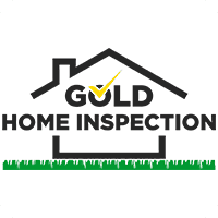 Home inspection service logo with checkmark